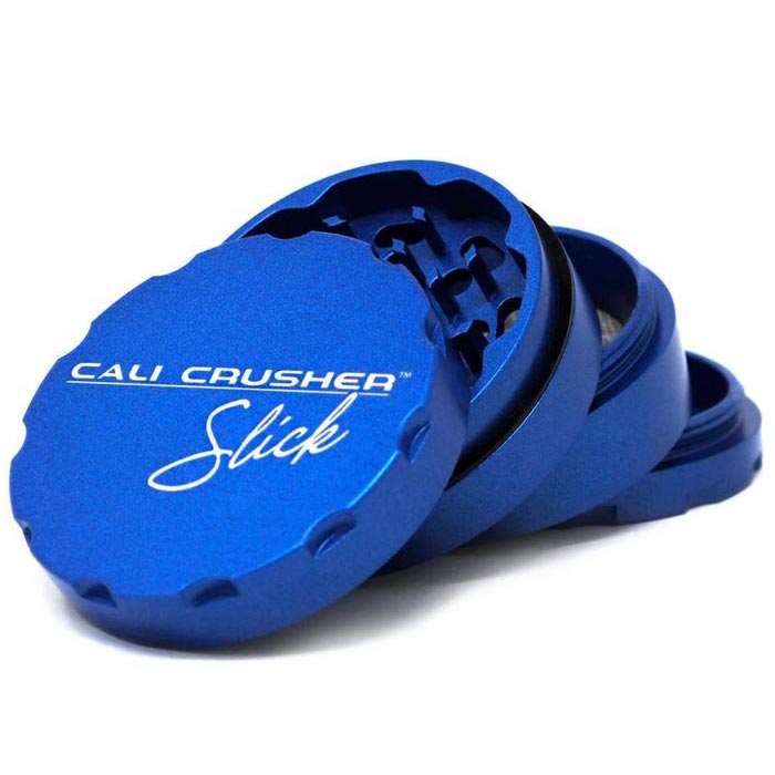 Blue Cali Crusher OG Slick 2.5" 4pc Non-Stick Ceramic Grinder NZ