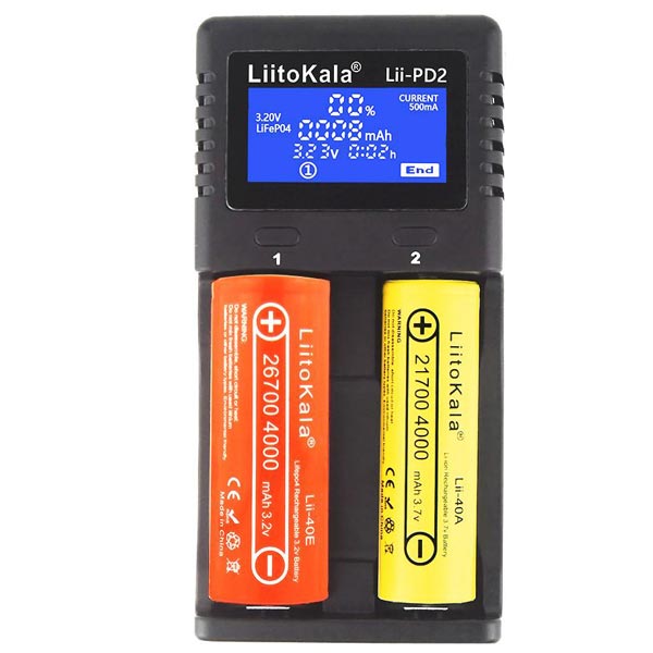 LiitoKala Lii-PD2 220v Dual Battery Charger NZ