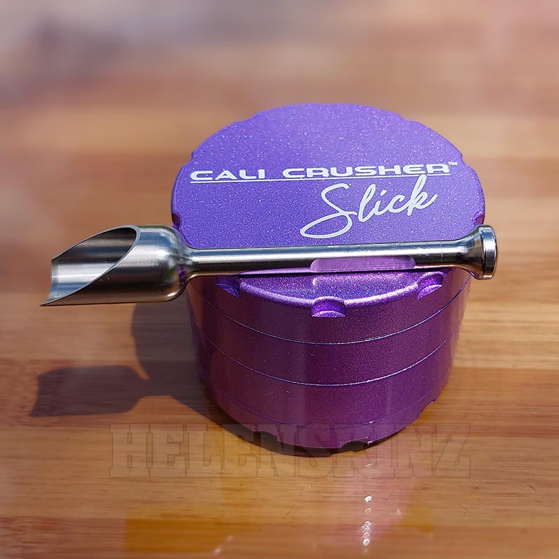 Scoop & Purple Cali Crusher OG Slick Non-Stick Ceramic 4PC Grinders NZ
