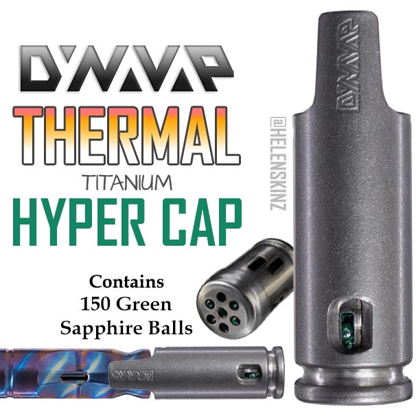 DynaVap Titanium Thermal Hyper Cap for the HyperDyn Vaporizer NZ