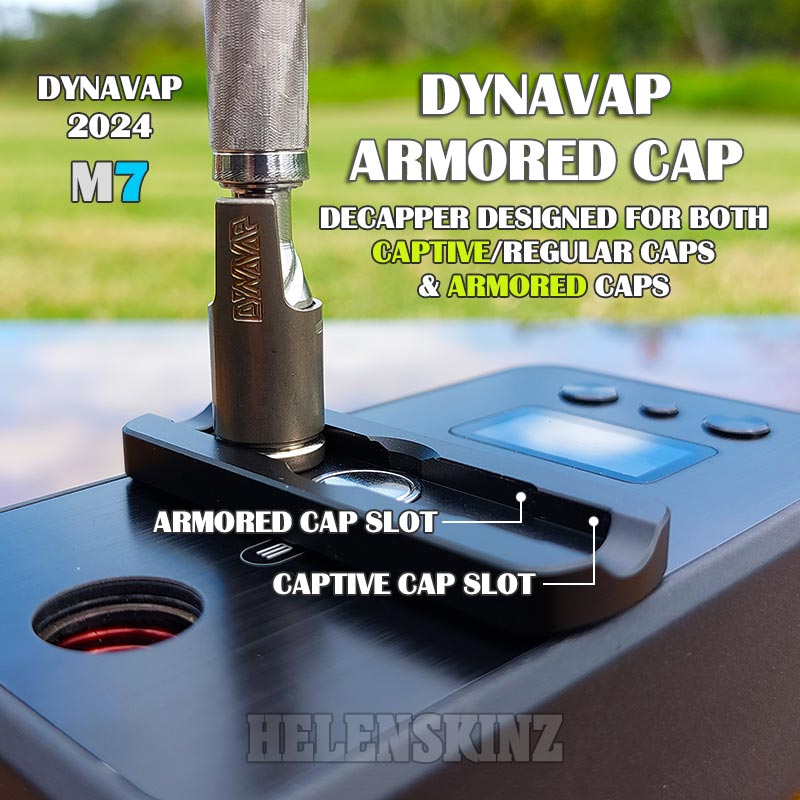 DynaVap Armored Cap in Yll Decapper Toool NZ