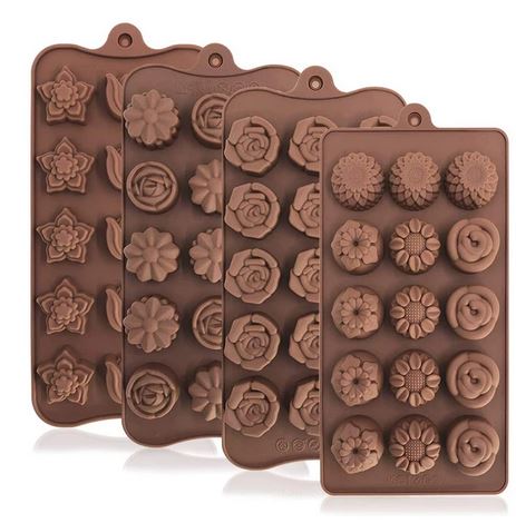 Chocolate & Candy Silicone Molds for Herbal Infusions NZ