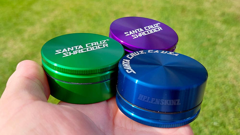 Santa Cruz Shredder Herb Grinders New Colors NZ