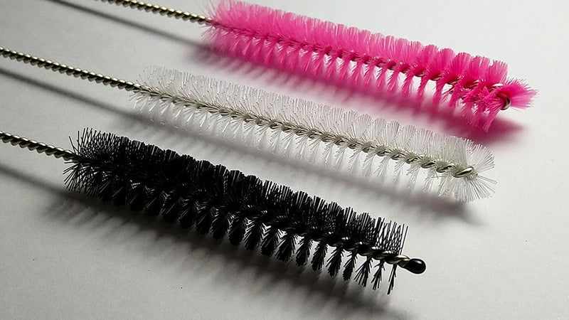 Pink, Black and White Stem & Vape Cleaning Brushes