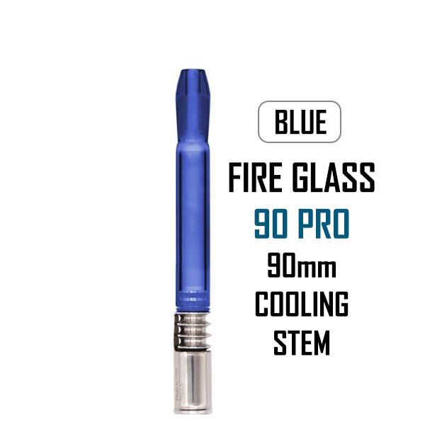 Blue Fire Glass 90mm Cooling Stem for DynaVap NZ