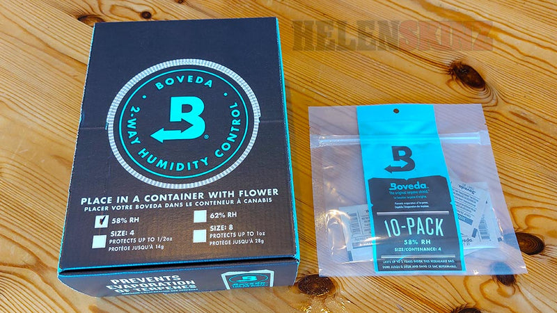 58% Size 4 Single Boveda 2-Way Humidity Control Packs for Medical Cannabis NZ