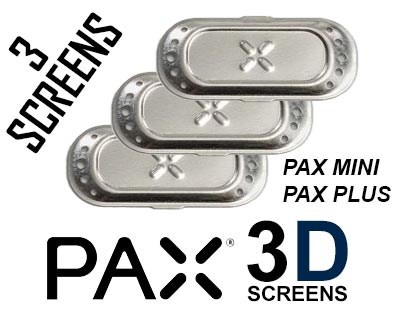 pax 3 3d screen Sandwich Pusher & 3D Bottom Screen for Pax 3 Vaporizer