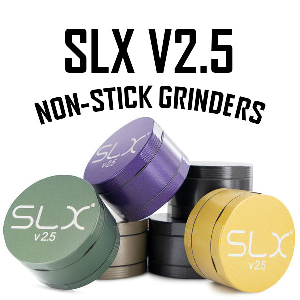 SLX Slicks Non Stick Ceramic Coated Herb Grinders NZ