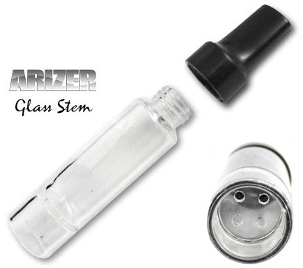 Arizer Air Replacement Glass Stem - Black Mouthpiece - Helenskinz Online NZ - 2
