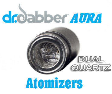 Dr Dabber Aurora Dual Quartz Atomizers NZ