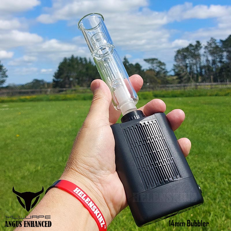 Yllvape WPA in small bubbler showing Stem Base