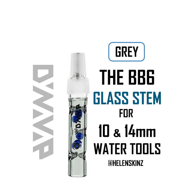 Grey DynaVap BB6 Glass Stem NZ