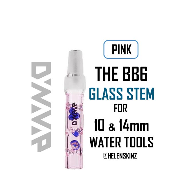 Pink DynaVap BB6 Glass Stem NZ