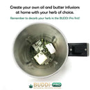 Cubes of Coconut Oil and Herb in the BUDDi Pro Infusion Machine NZ
