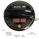 BUDDi Pro Lid showing all controls