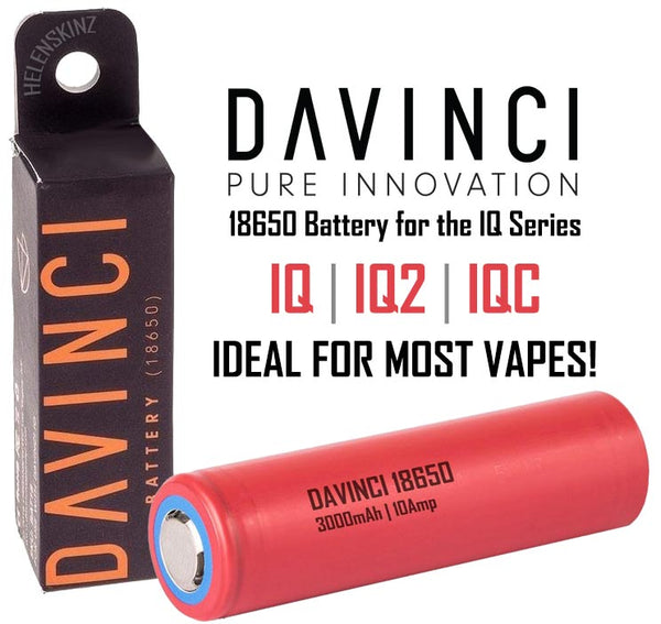 10amp DaVinci IQ 18650 Battery - Helenskinz Online NZ