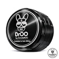 Black DRoo 3 Piece 55mm Grinderoo Herb Grinder NZ