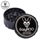Black EasyRoo 3pc 63mm Ceramic Non-Stick Grinder NZ