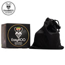 Black box and drawstring bag with 'EasyROO' branding