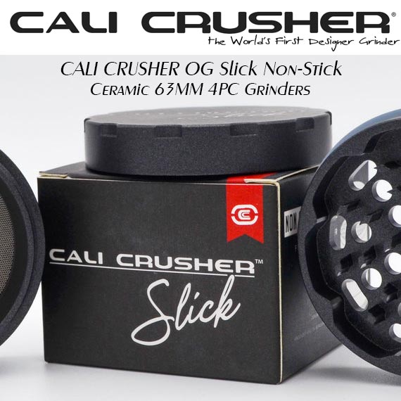 Black Cali Crusher OG Slick 2.5" Grinder Box NZ