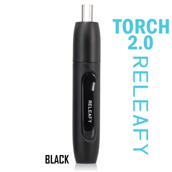 Black RELEAFY TORCH 2.0 Dab Pen Kit NZ