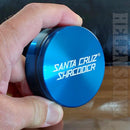 Large Blue Santa Cruz Shredder Herb Grinders NZ