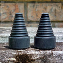 Bong Plugs Black - 1 Pair