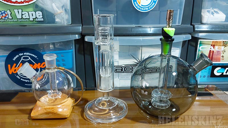 3 Glass Water Pieces for The Bonger by DynaVap NZ