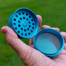 Pollen Screen on the Cali Crusher OG Slick Non-Stick Ceramic 4PC Grinder NZ