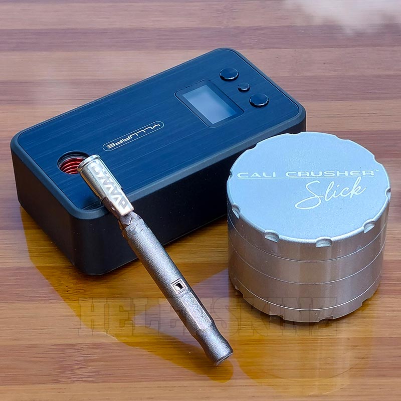 Yllvape V2.0, Cali OG Slick Grinder with DynaVap 2023 M+ Nebulum & Quantium Pen NZ