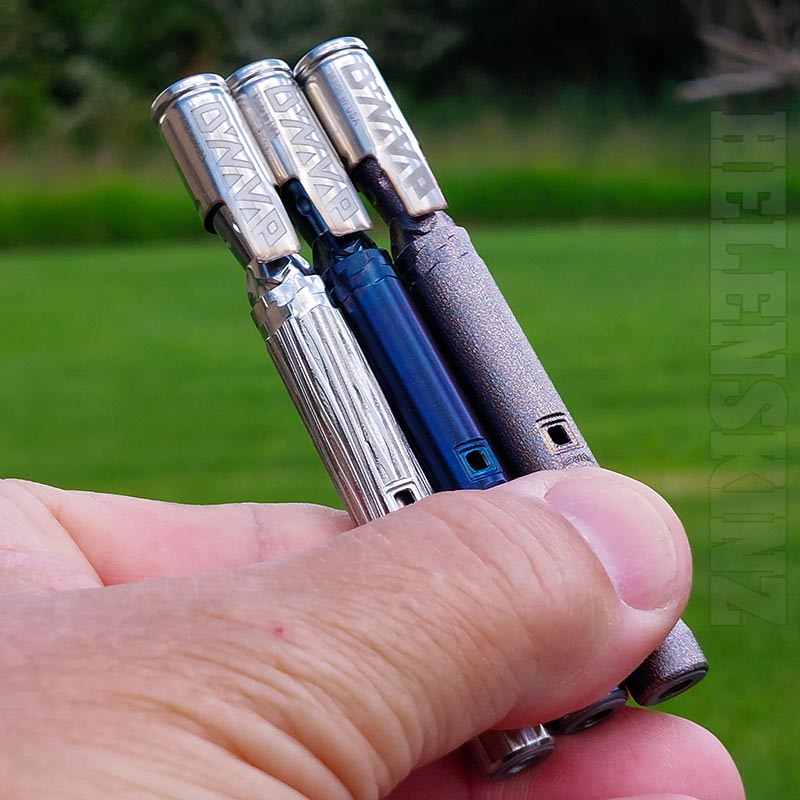 DynaVap Silver, Nebulum & Quantium Titanium Pens 2023 M+ NZ
