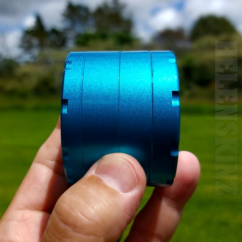 Side of Cali Crusher OG Slick Non-Stick Ceramic 4PC Grinders NZ
