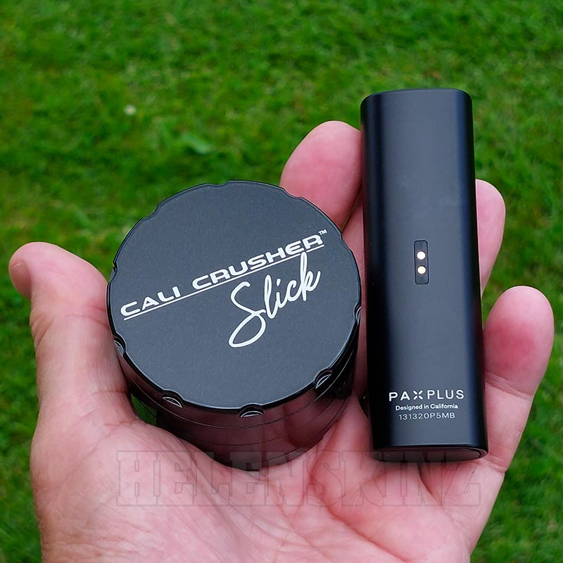 Pax+ with a Cali Crusher OG Slick Non-Stick Ceramic 4PC Grinder NZ