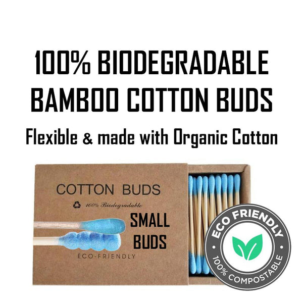 Ribbed Bamboo Stick Cotton Buds for Cleaning Herbal Vapes NZ