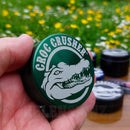 Green 2PC Large Croc Crusher Herb Grinder NZ