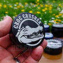 Black 2PC Large Croc Crusher Herb Grinder NZ