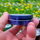 Side of Blue 2PC Large Croc Crusher Herb Grinder NZ