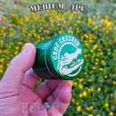 Medium 4pc Green Croc Crusher Herb Grinder NZ