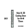 Gray Hula XL 3D Cooling Stem for M+M 75mm