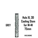 Gray Hula XL 3D Cooling Stem for M+M 75mm