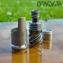 Closeup of DynaVap Titanium Hyper Cap for HyperDyn NZ