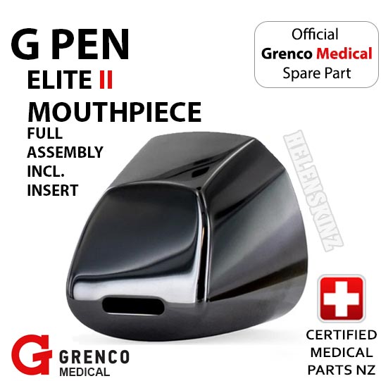 Front of G Pen Elite 2 Mouthpiece Assembly NZ