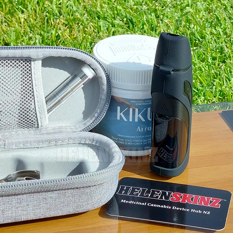 Dosing Capsules in the carry case for the G Pen Elite 2 NZ