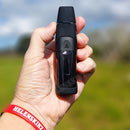 Holding a G Pen Elite II medical vaporizer with Silicone Skin NZ