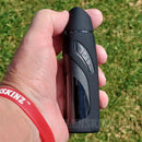 Holding a G Pen Elite II medical vaporizer with Silicone Skin showing buttons NZ