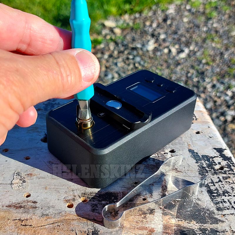 FMJ on Cap in YLLVAPE V2.0 Induction Heater NZ