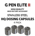 Stainless Steel HQ Dosing Capsules for G Pen Elite 2 Vaporizer NZ
