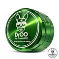 Green DRoo 3 Piece 55mm Grinderoo Herb Grinder NZ