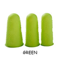 Green NoGoo Silicone Fingertips NZ