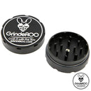 Inside of GrindeROO  Black 2pc 55mm Grinder NZ